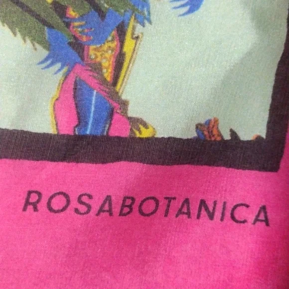 BALENCLAGA Rosabotanica Silk Vibrant Colours NWT - Picture 11 of 14